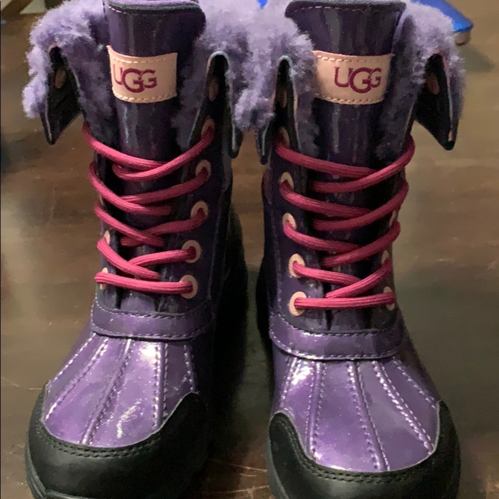Purple UGG Waterproof Rain/ Winter boots
